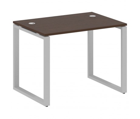 Стол письменный на О-образном м/к 100x72x75 Metal System цвет венге