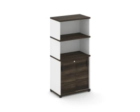 Шкаф-купе опорный/приставной с надставкой выс. CN.SOPK-003 W 720x420x1530 Концепт / Concept images