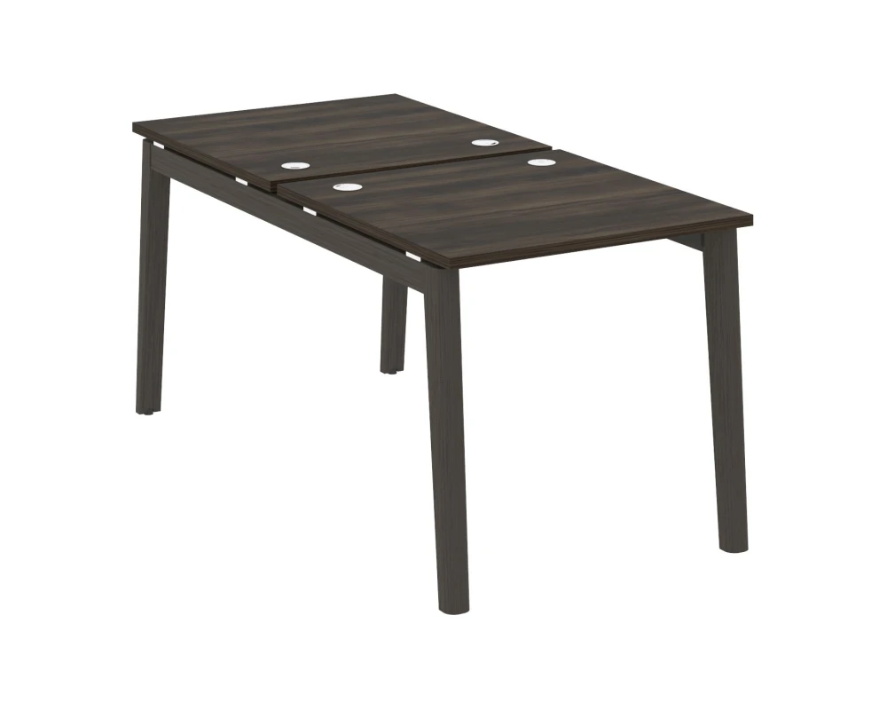 Рабочая станция, опоры - массив дерева 78x163,5x75 Оникс Вуд / Onix Wood