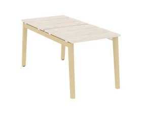 Рабочая станция, опоры - массив дерева 78x163,5x75 Оникс Вуд / Onix Wood images
