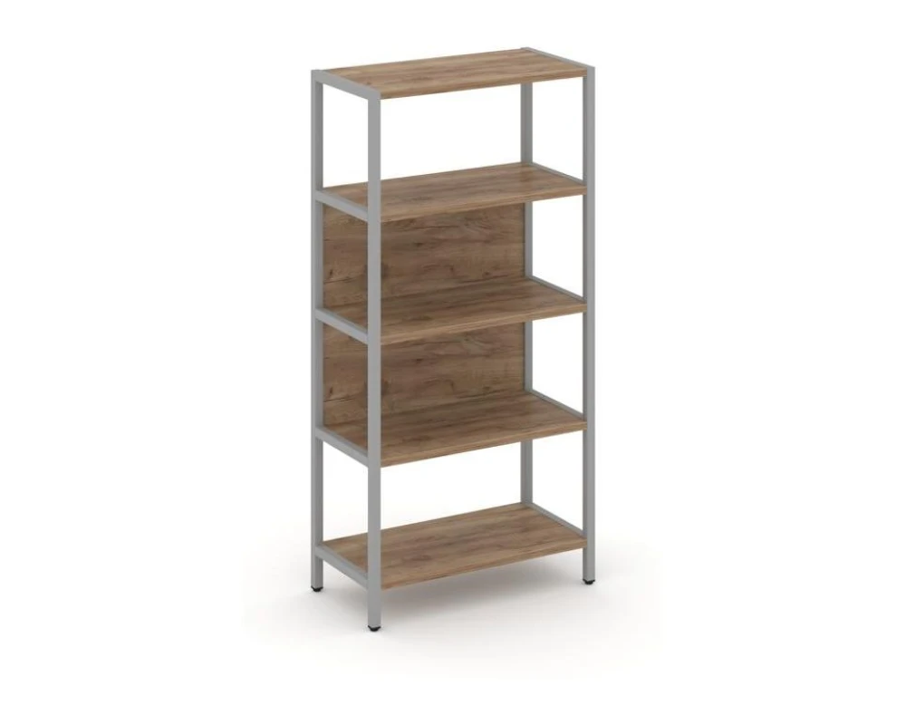 Односекционный стеллаж четырехярусный 810х400х1613 Шелф Систем / Shelf System