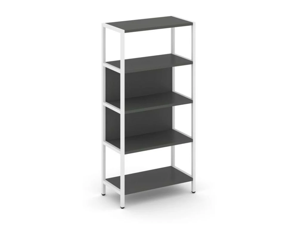 Односекционный стеллаж четырехярусный 810х400х1613 Шелф Систем / Shelf System