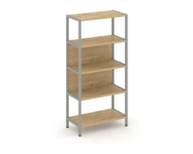 Односекционный стеллаж четырехярусный 810х400х1613 Шелф Систем / Shelf System images