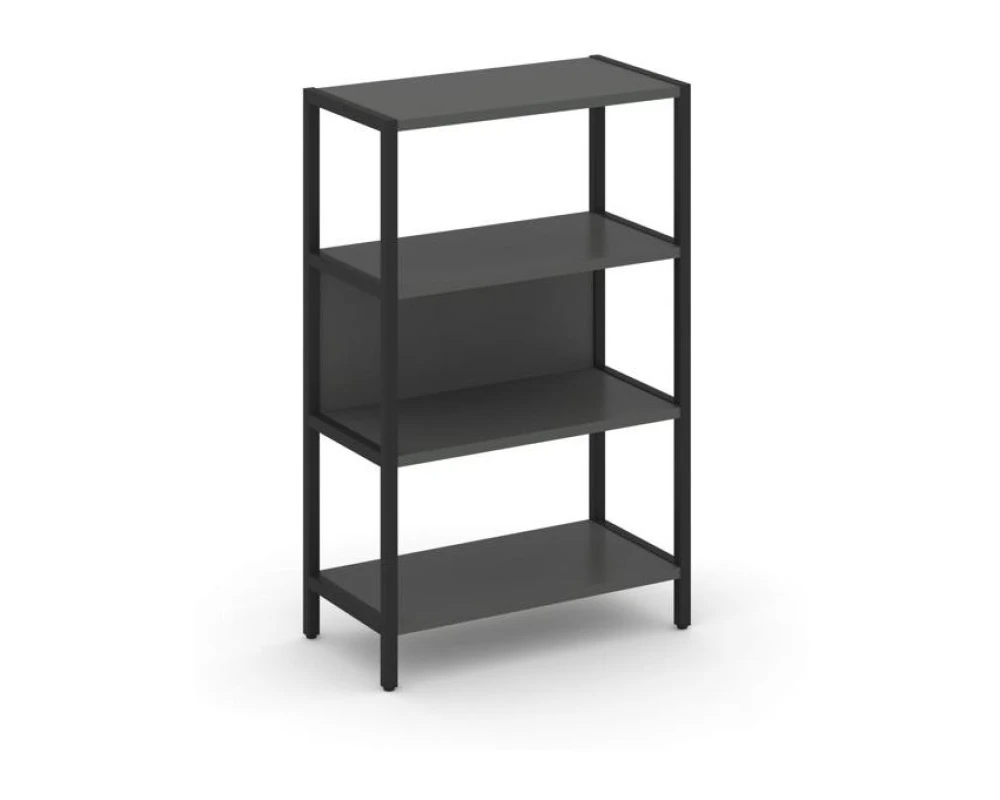 Односекционный стеллаж трехярусный 810х400х1246 Шелф Систем / Shelf System