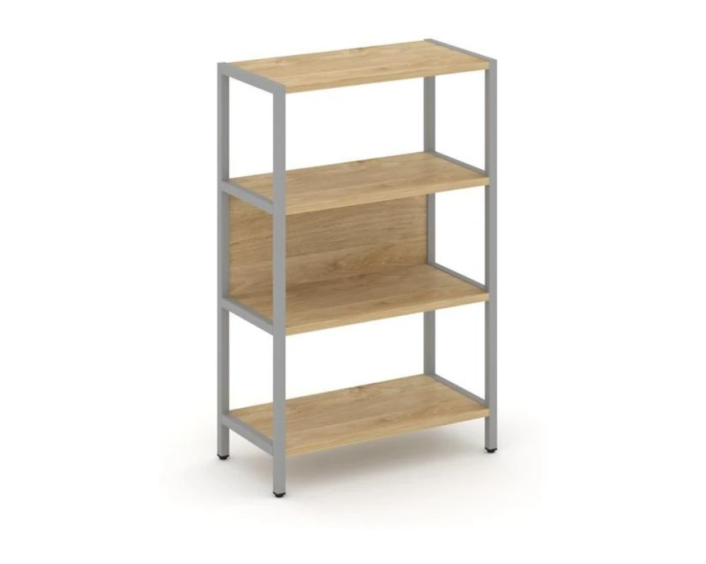 Односекционный стеллаж трехярусный 810х400х1246 Шелф Систем / Shelf System