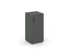 Шкаф низкий узкий правый закрытый 400x400x833 зад. стенка HDF Стайл Проджект / Style Project images