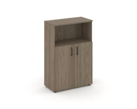 Шкаф средний широкий закрытый с нишей 796x400x1203 зад. стенка HDF Стайл Проджект / Style Project images