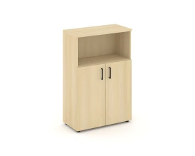 Шкаф средний широкий закрытый с нишей 796x400x1203 зад. стенка HDF Стайл Проджект / Style Project images