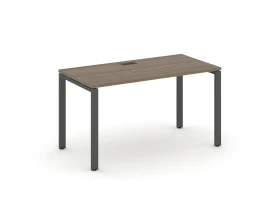 Стол письменный на П-образном каркасе 60 мм 1380x600x750 Стайл Проджект / Style Project images