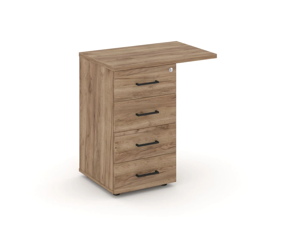 Тумба приставная с ящиками 416/700x460x750 Стайл Проджект / Style Project